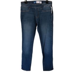 Old Navy Girl Pull On Jeans Skinny (L 10-12)